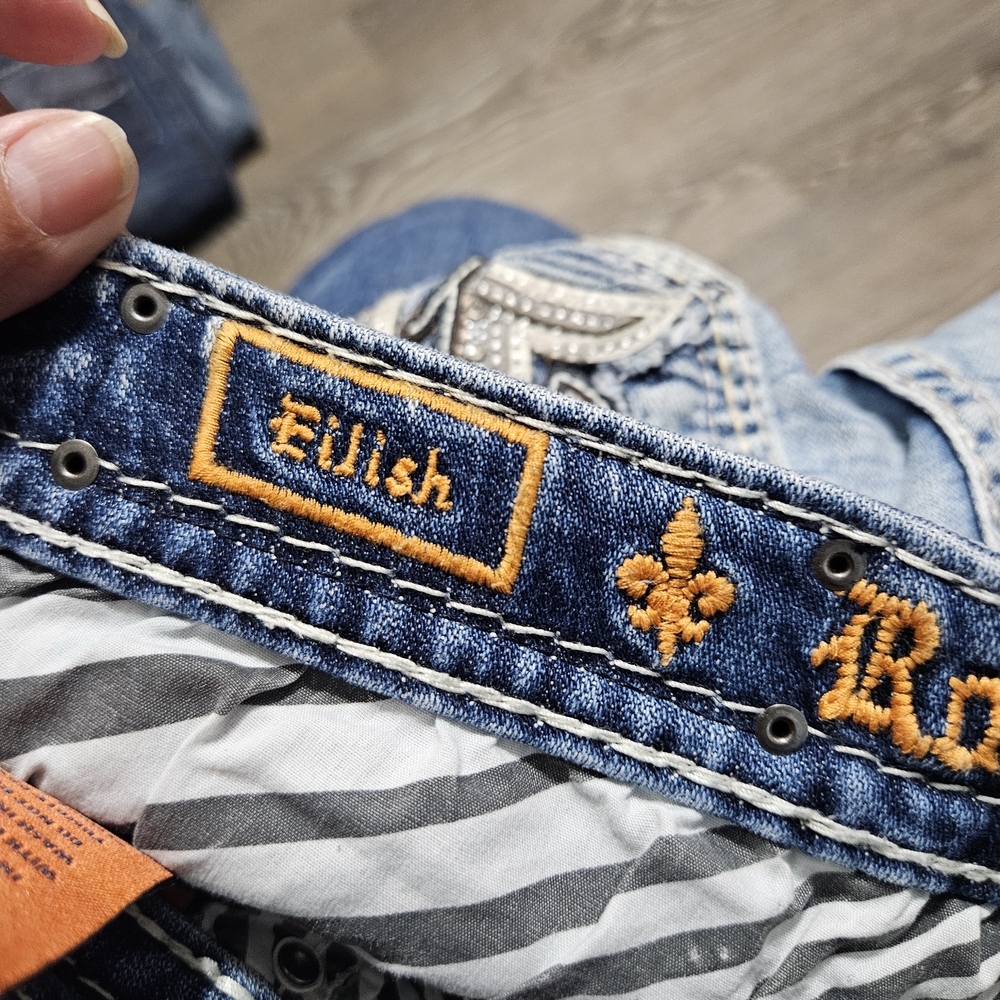 Rock Revival Light Wash Boot Cut Jeans - Picture 11 of 15